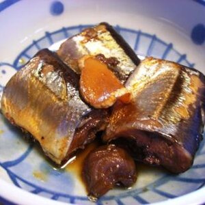 骨まで食べれるさんまの生姜煮